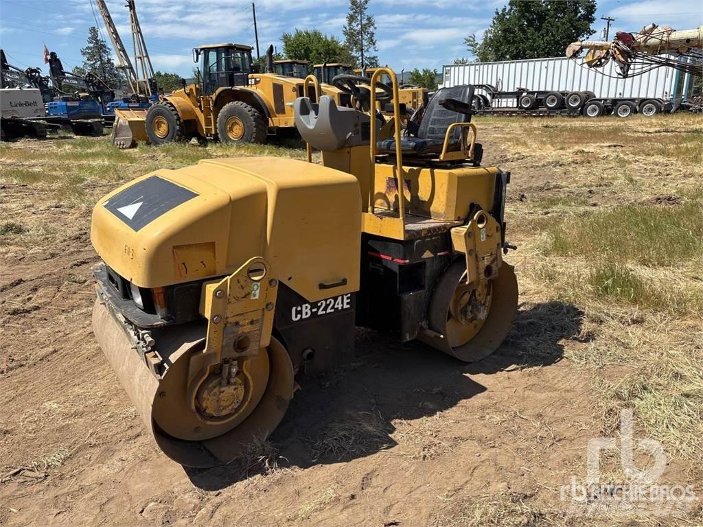 CAT CB224E 트윈 드럼 롤러