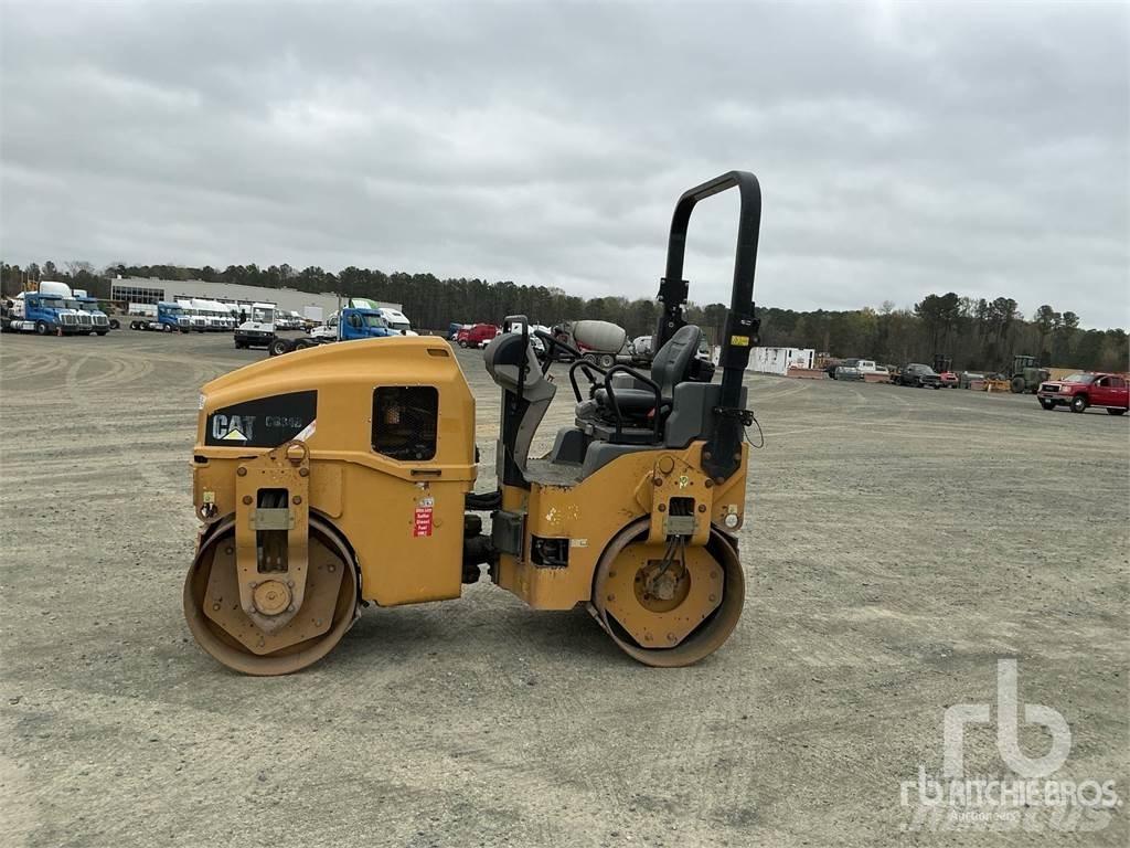 CAT CB34B 트윈 드럼 롤러