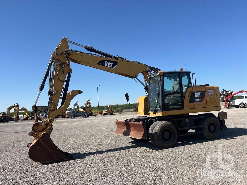 CAT M318F  휠 굴삭기