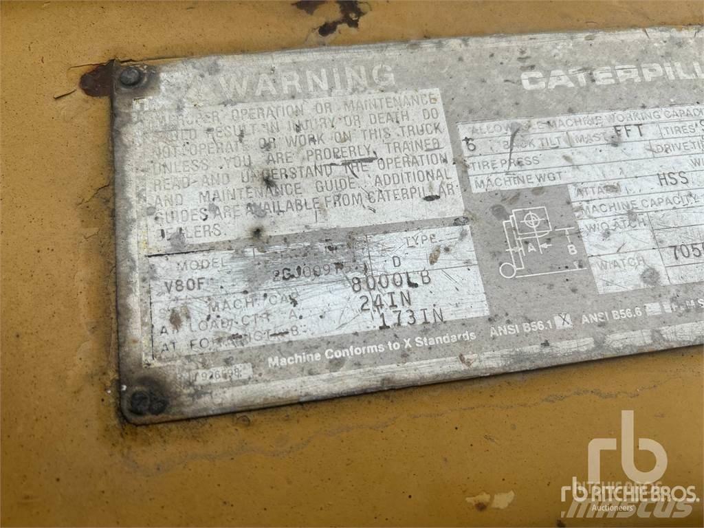CAT V80F 디젤 지게차