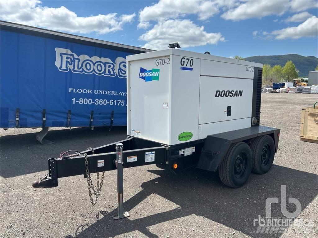 Doosan G70WJ 디젤 발전기