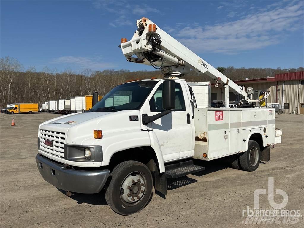 GMC C5500 트레일러 탑재 고소작업대