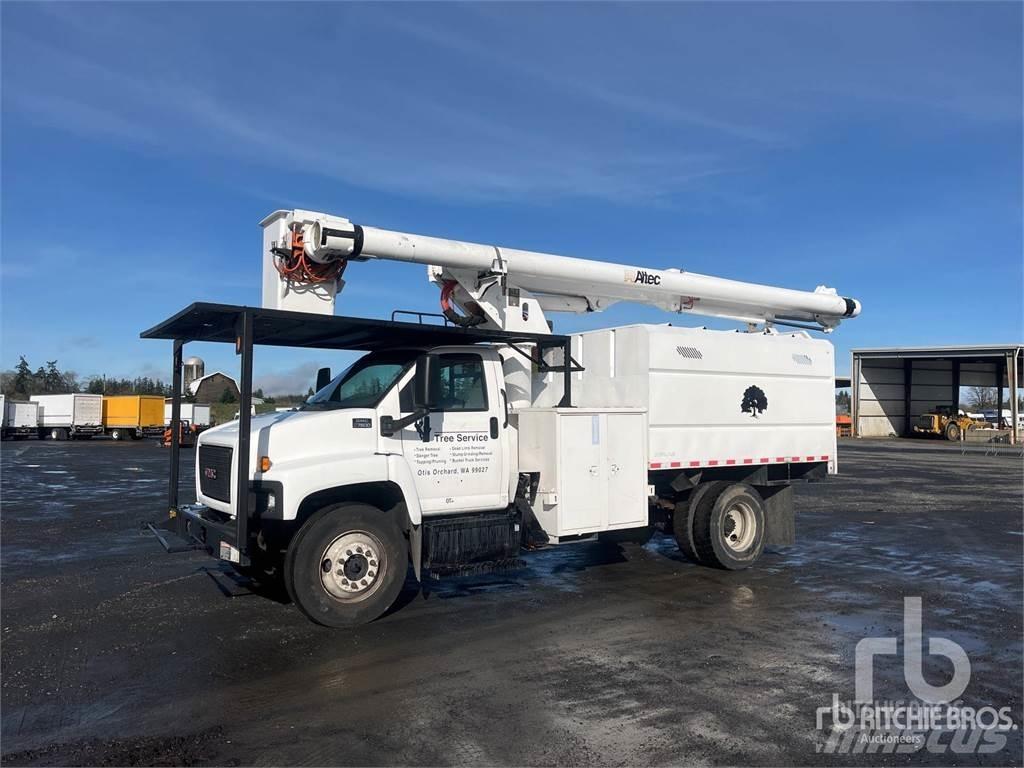 GMC C7500 트레일러 탑재 고소작업대