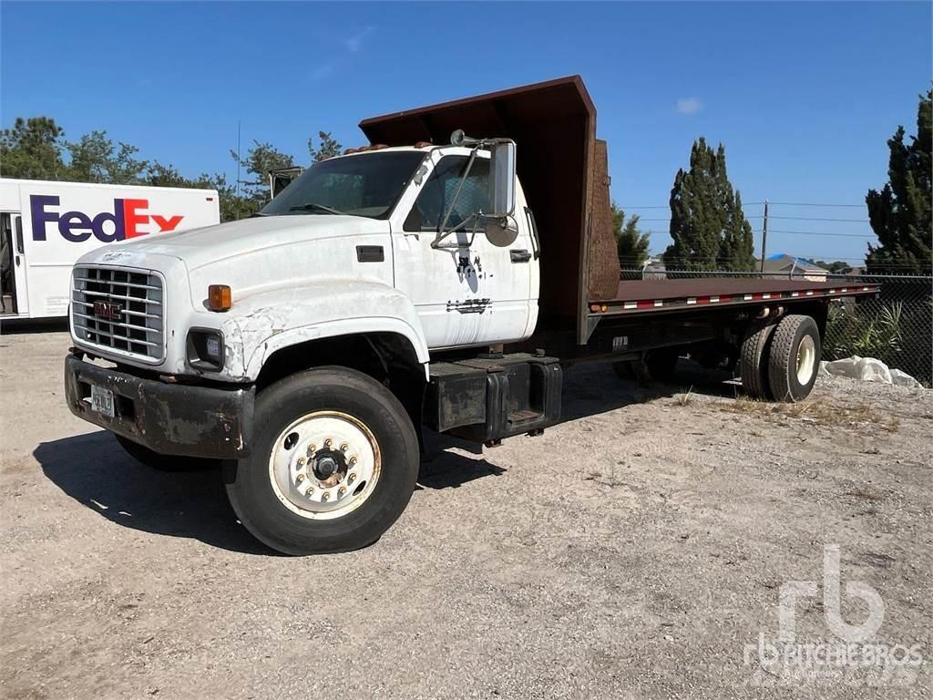 GMC C7500 플랫베드/드롭사이드 트럭