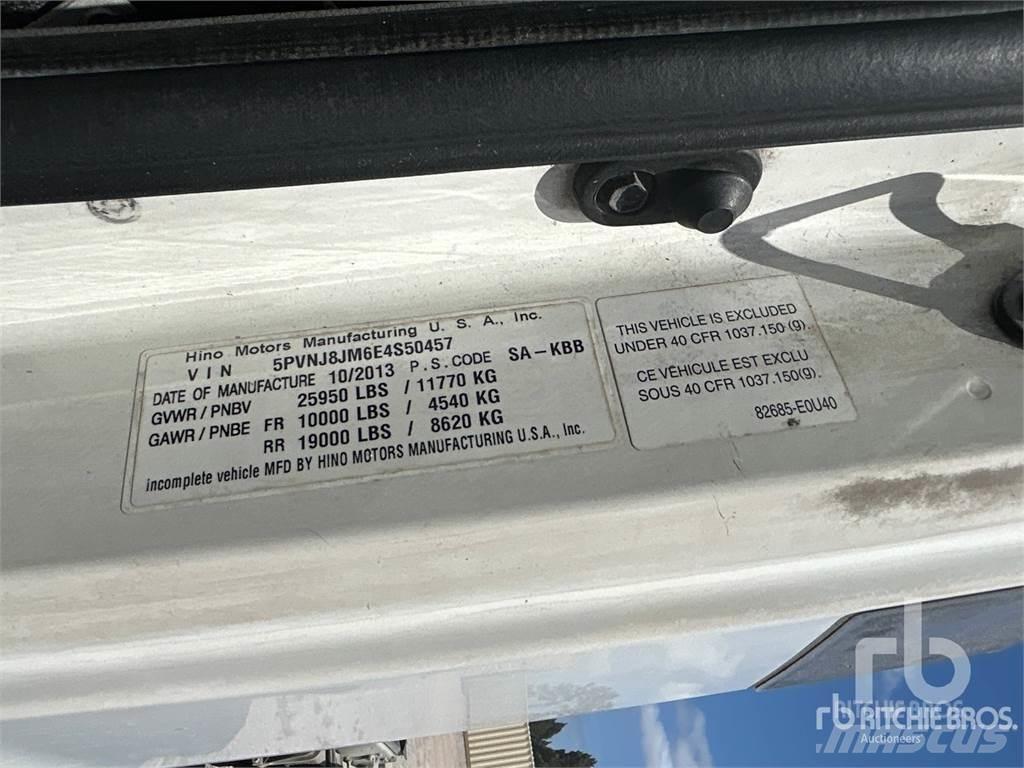 Hino 268 새시 운전실 트럭