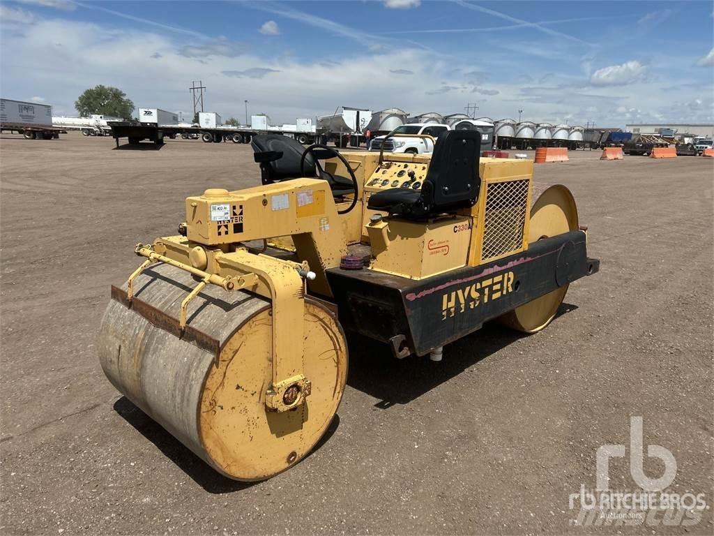 Hyster 330A 트윈 드럼 롤러
