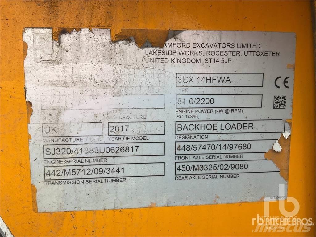 JCB 3CX 14HFWA 백호로더