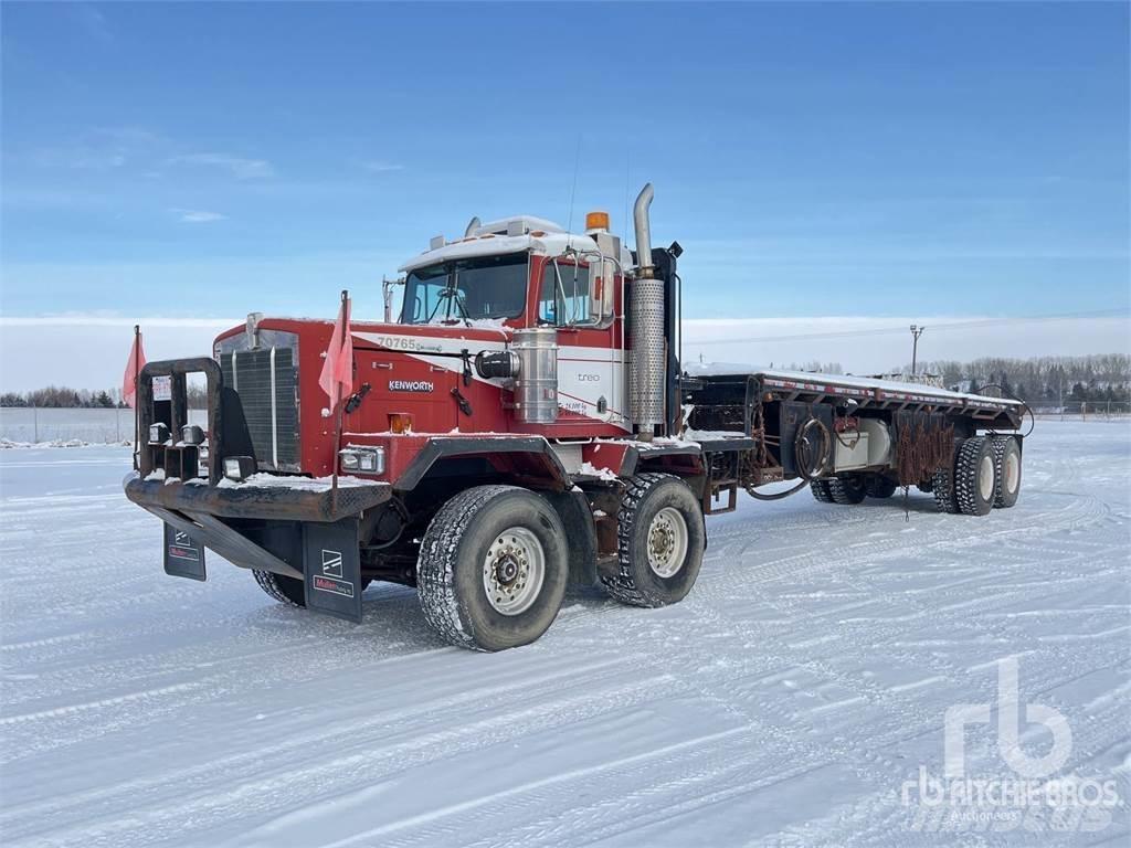 Kenworth C550 플랫베드/드롭사이드 트럭