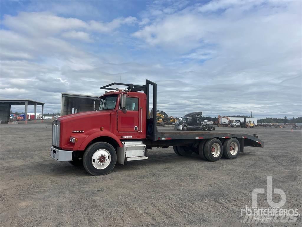 Kenworth T-800 플랫베드/드롭사이드 트럭