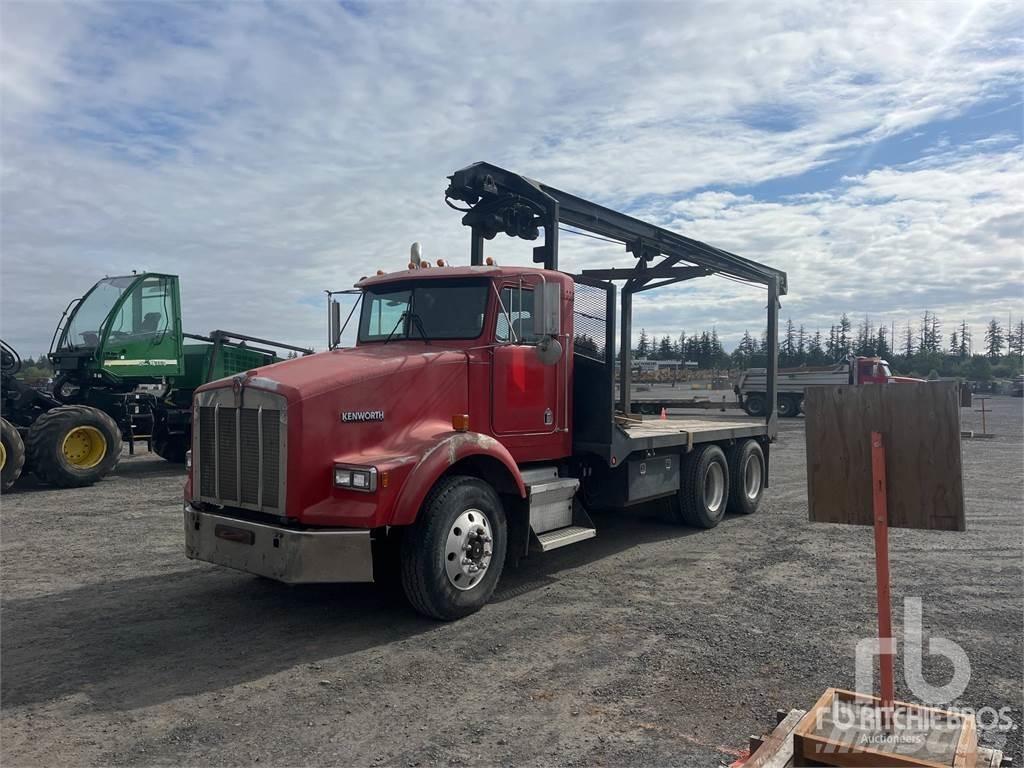 Kenworth T800 플랫베드/드롭사이드 트럭