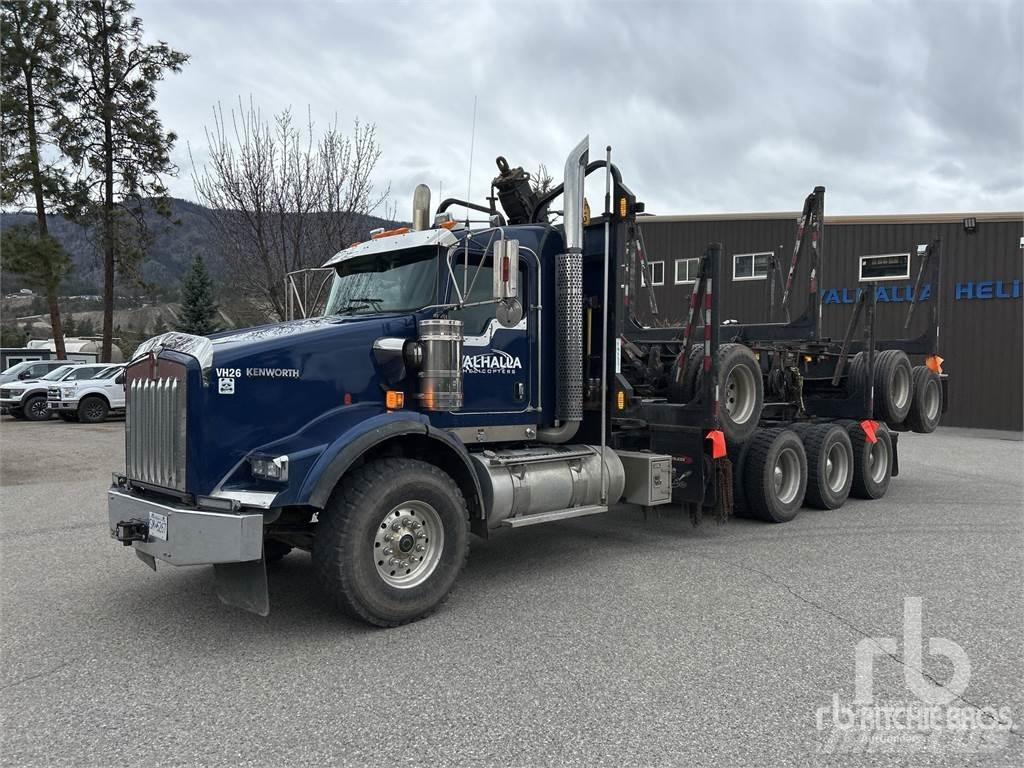 Kenworth T800 목재 트럭