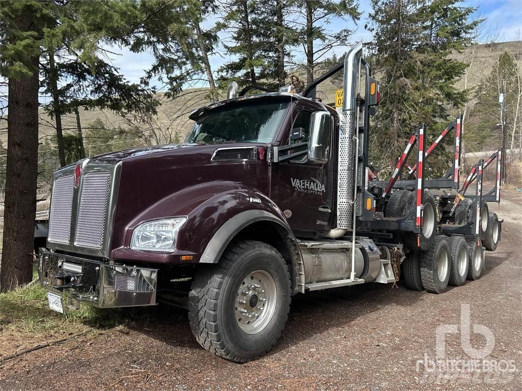 Kenworth T880 목재 트럭