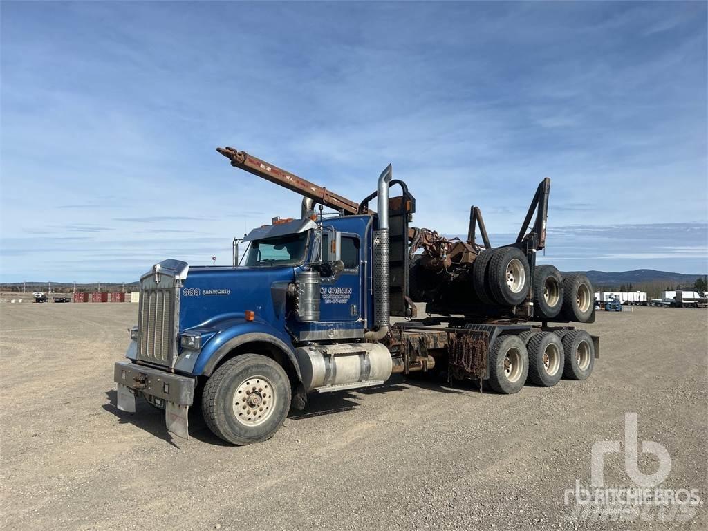 Kenworth W900 목재 트럭