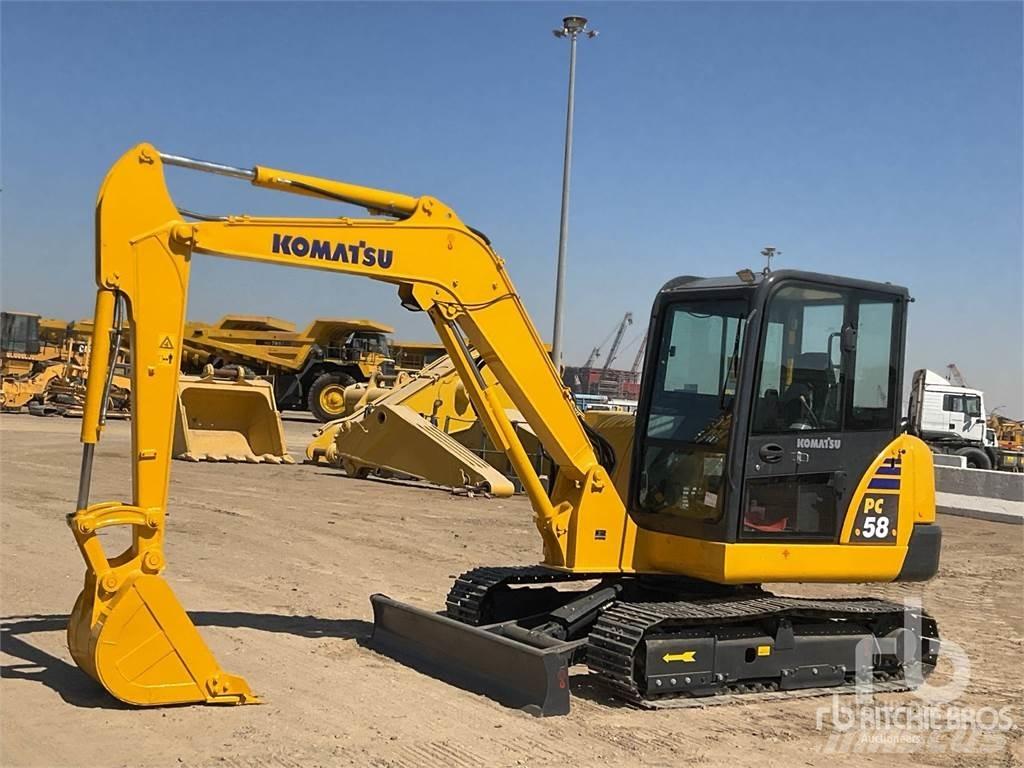Komatsu PC58-8 소형 굴삭기 7톤 미만
