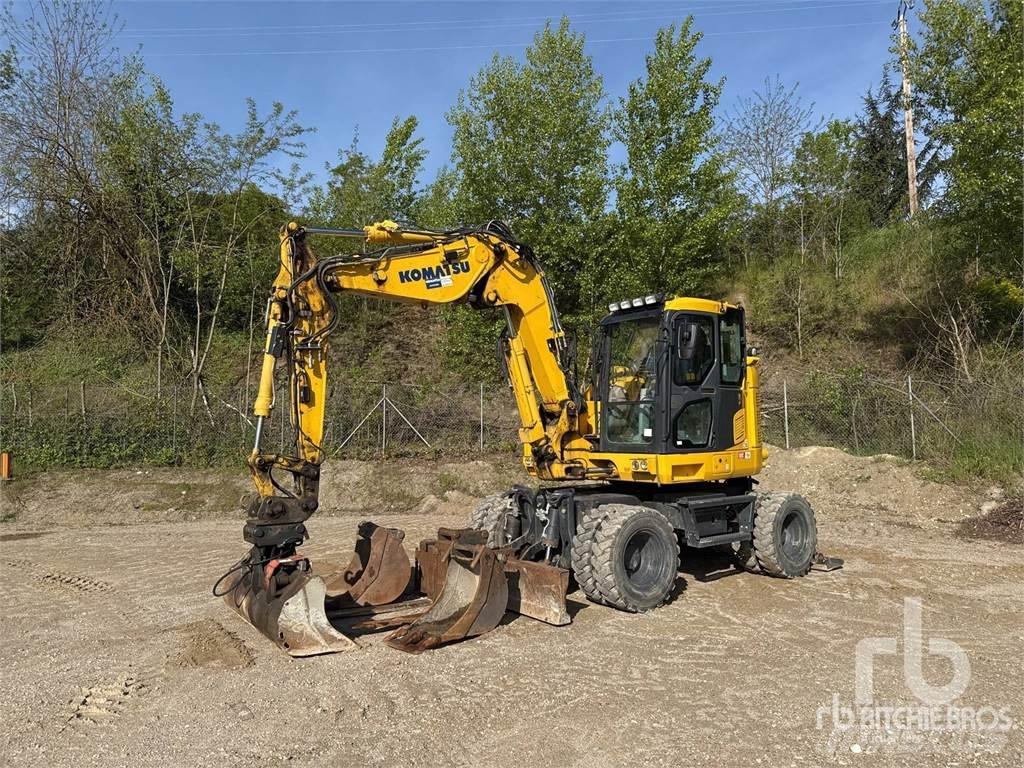 Komatsu PW118MR  휠 굴삭기