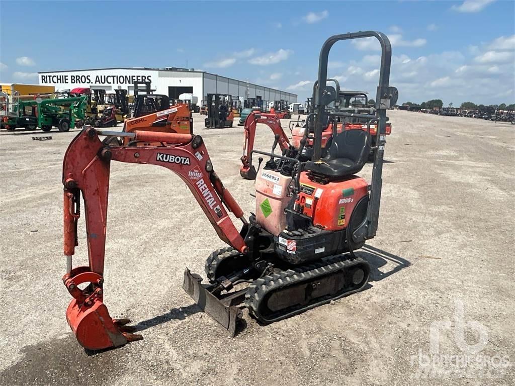 Kubota K008-3 소형 굴삭기 7톤 미만