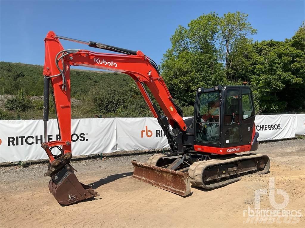Kubota KX080-4A 대형 굴삭기 29톤 이상