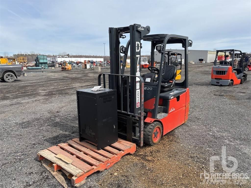 Linde E20 전동 지게차