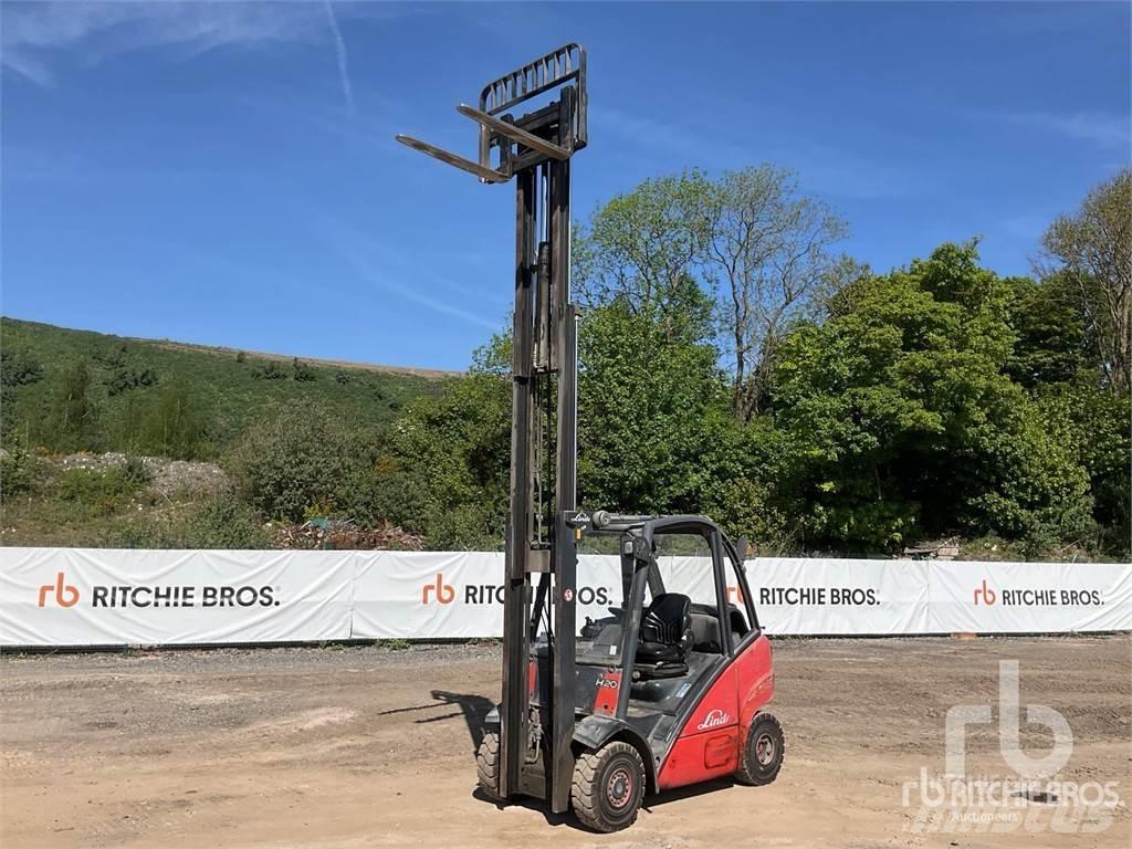 Linde H20T 디젤 지게차