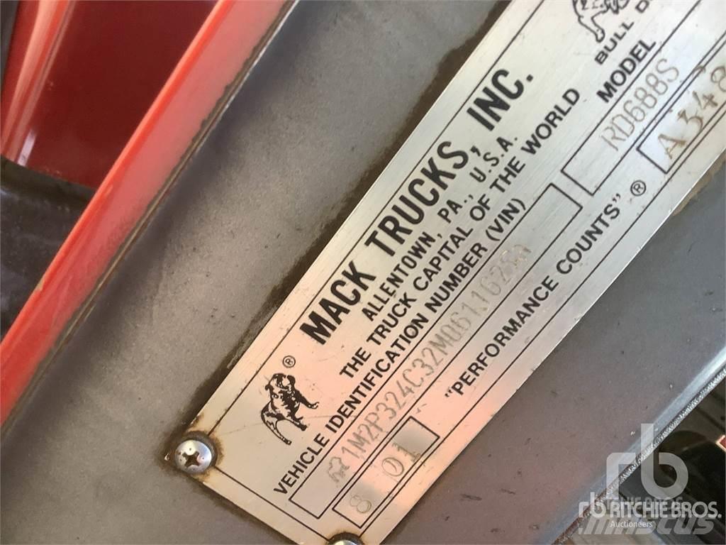 Mack RD688S 케이블 리프트 탈착식 트럭