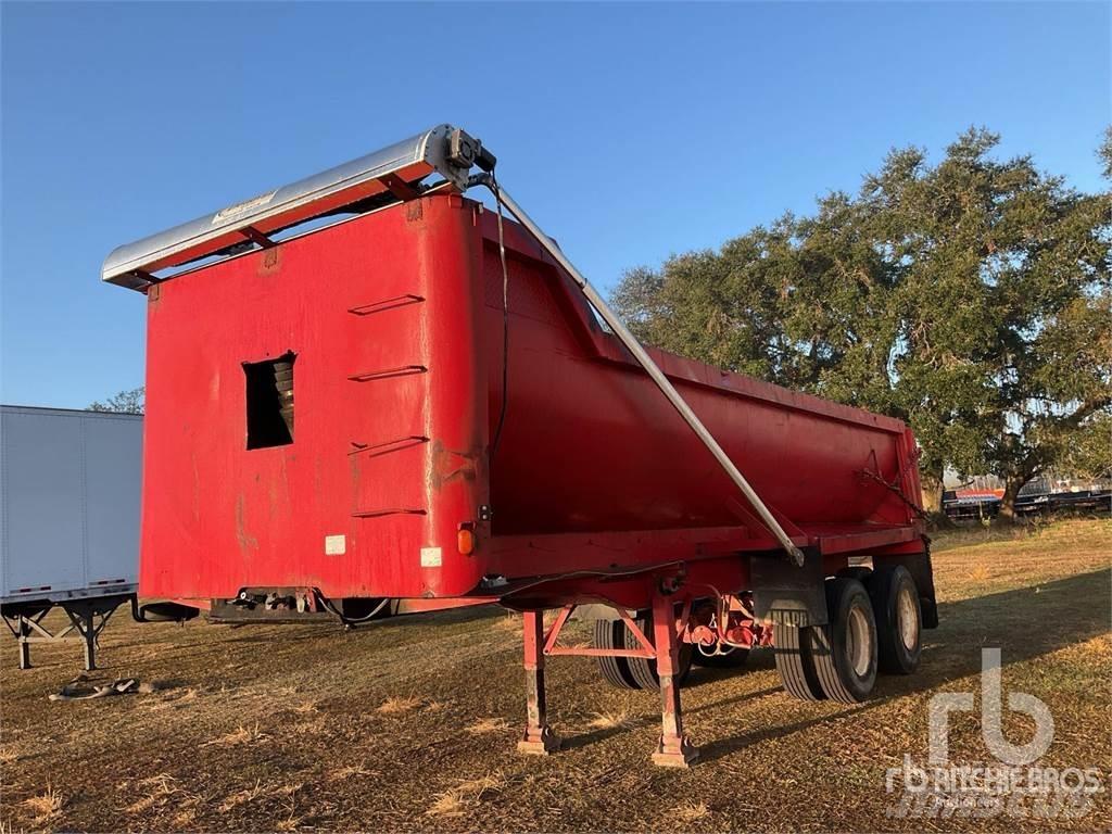  MONON 25 ft T/A 티퍼 세미 트레일러
