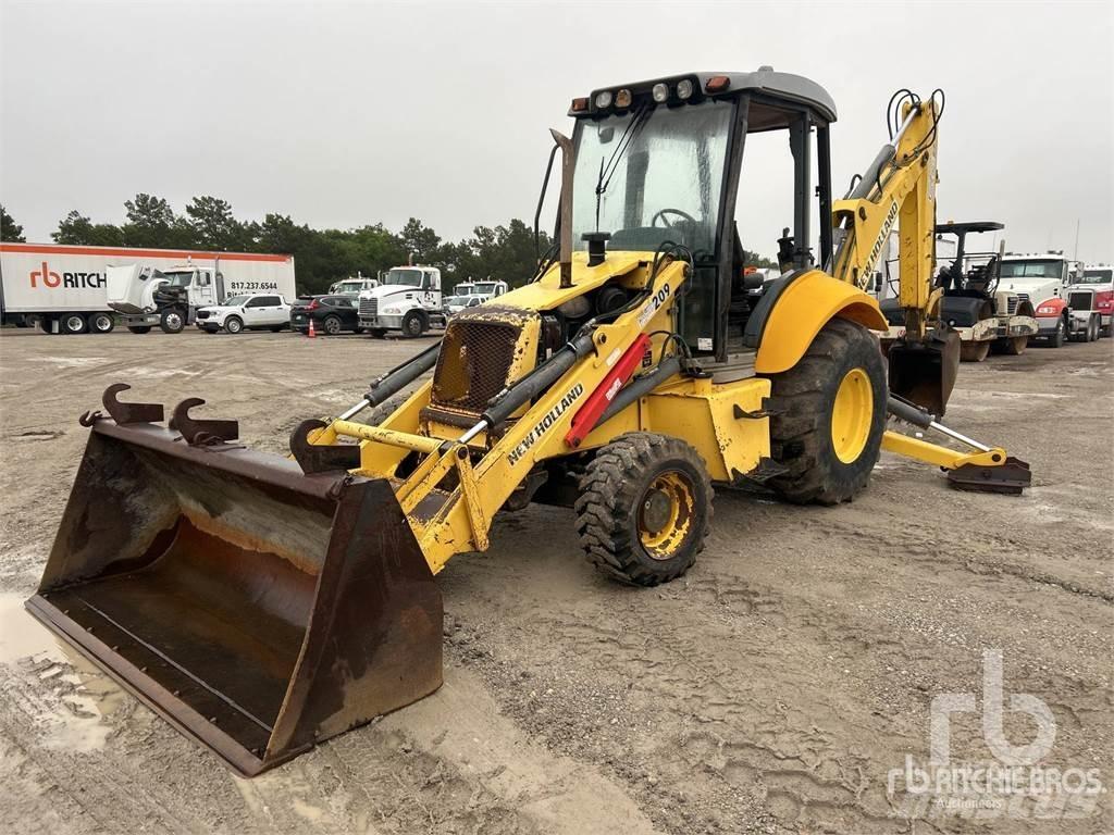 New Holland B95 백호로더