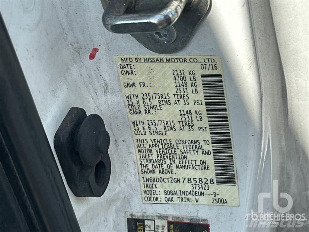 Nissan FRONTIER 픽업/드롭사이드