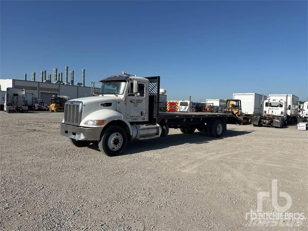 Peterbilt 337 플랫베드/드롭사이드 트럭