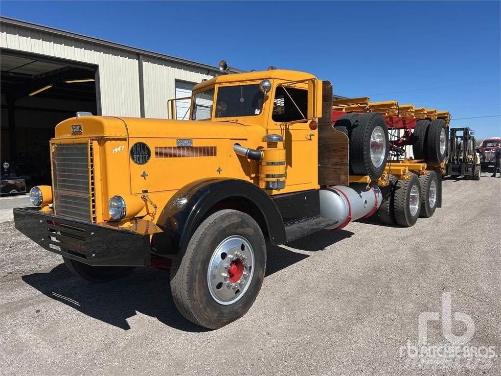 Peterbilt 344DT 목재 트럭