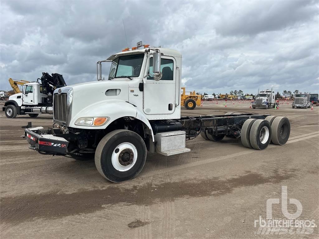Peterbilt 348 새시 운전실 트럭