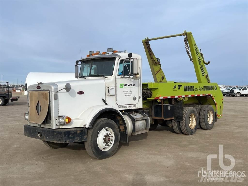 Peterbilt 357 스킵 로더 트럭