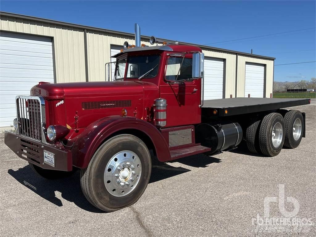 Peterbilt 380 플랫베드/드롭사이드 트럭