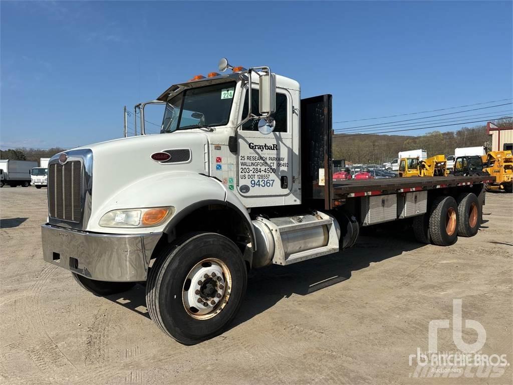 Peterbilt 382 플랫베드/드롭사이드 트럭
