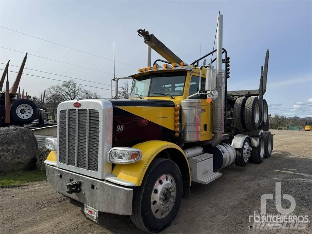 Peterbilt 389 목재 트럭