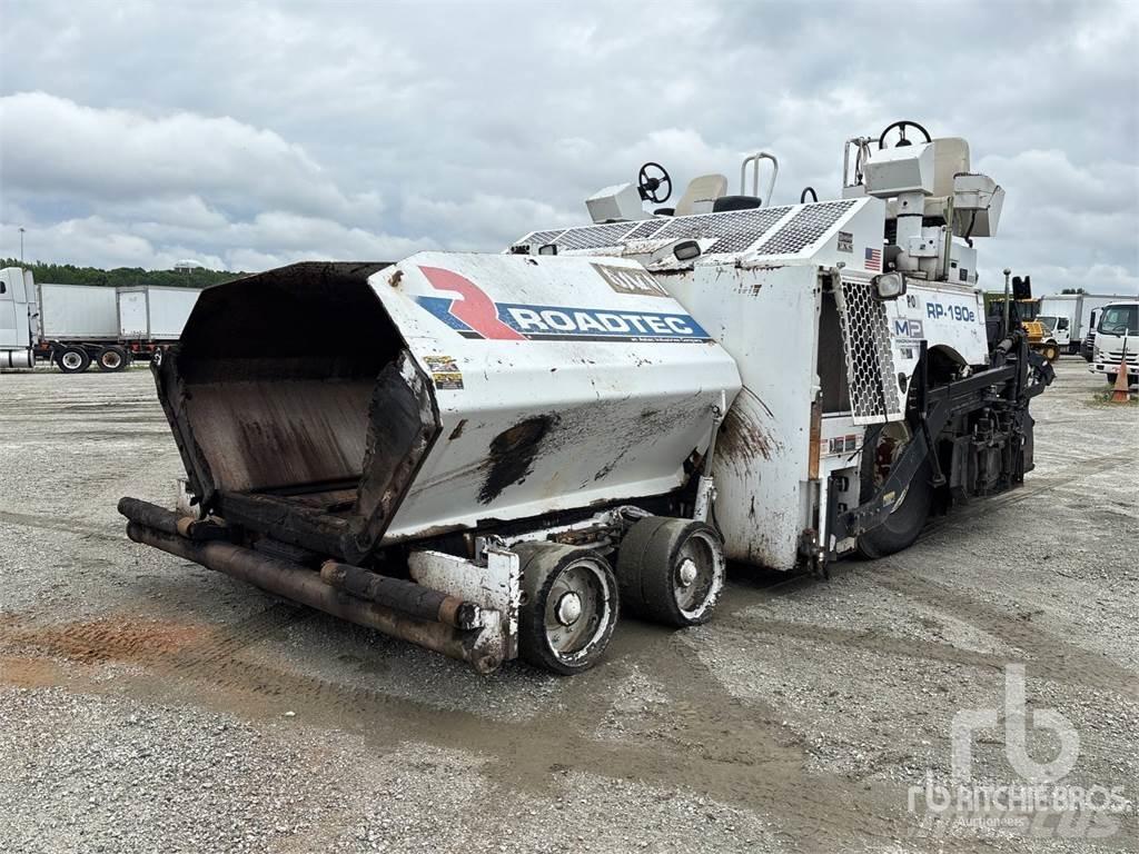 Roadtec RP190E 아스팔트 포장장비
