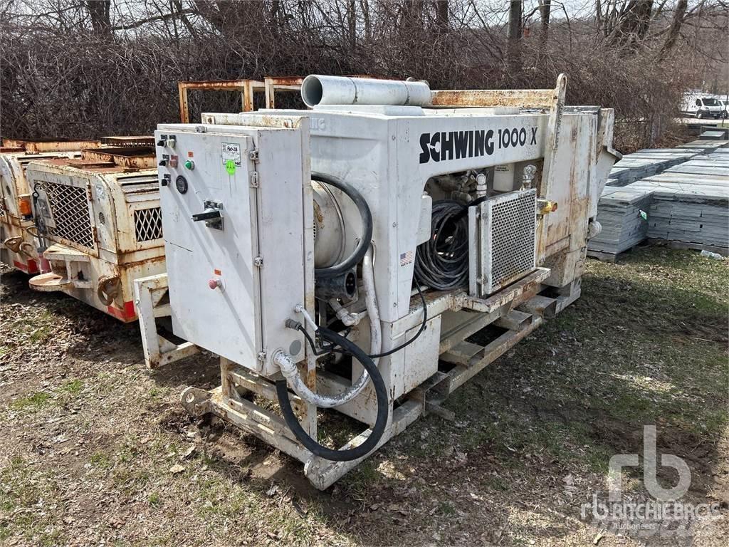 Schwing WP1000X 콘크리트 펌프카