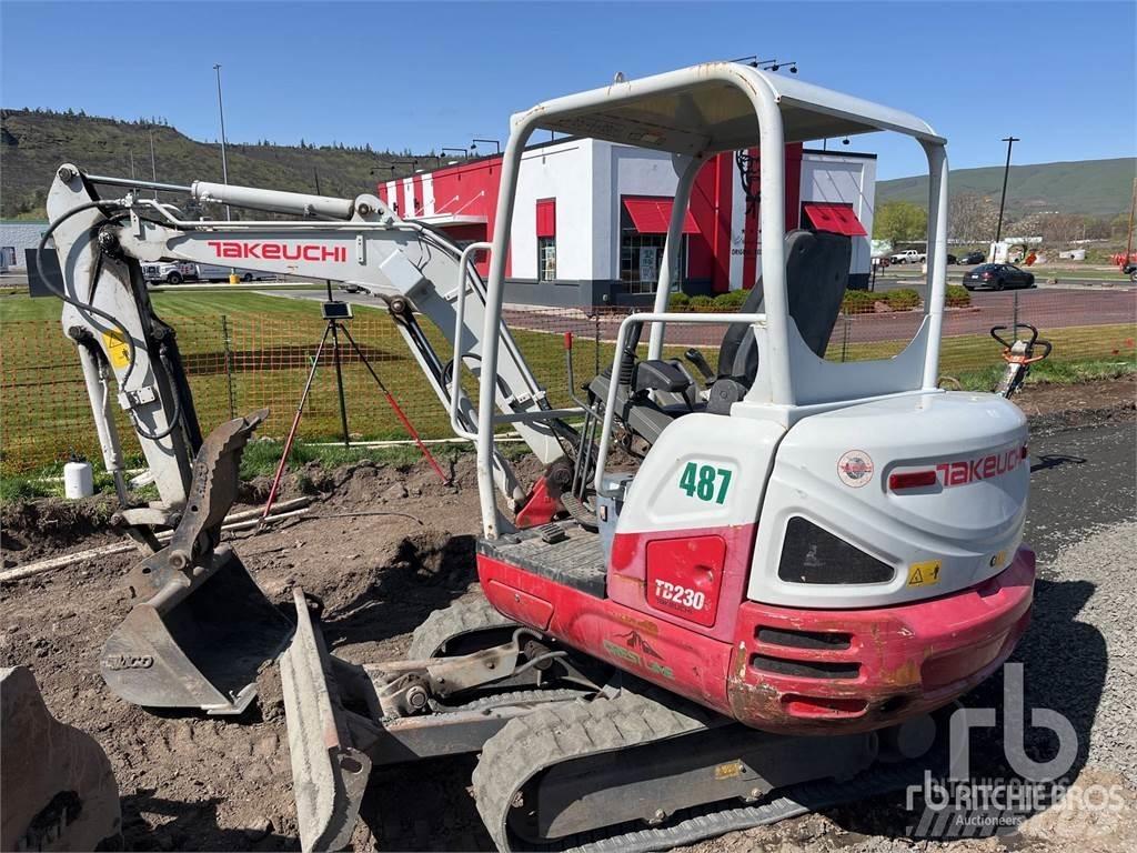 Takeuchi TB230 소형 굴삭기 7톤 미만