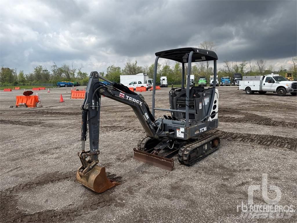 Terex TC16 소형 굴삭기 7톤 미만