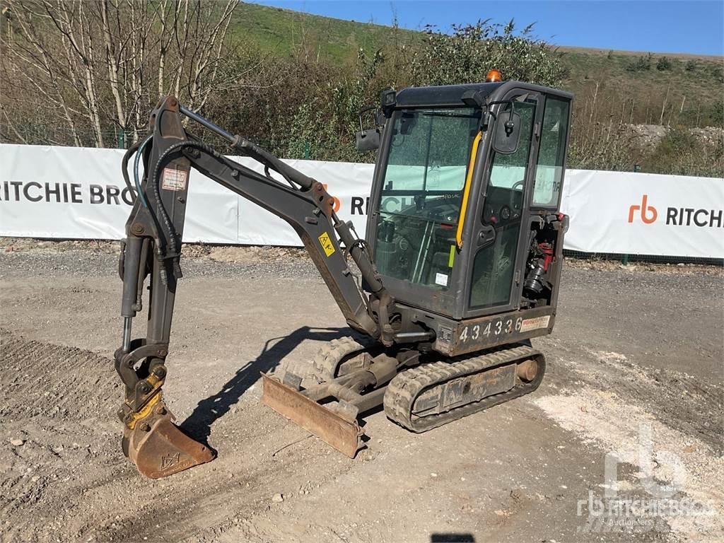 Volvo EC18E 소형 굴삭기 7톤 미만