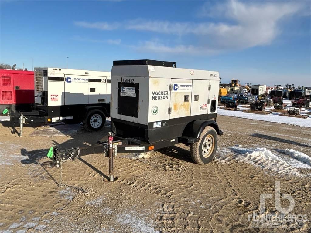 Wacker G25 디젤 발전기