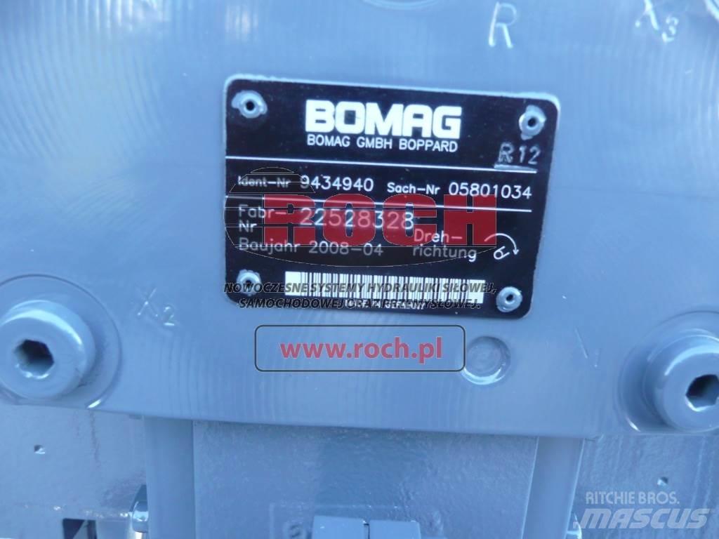 Bomag 9434940 05801034 유압식 기계