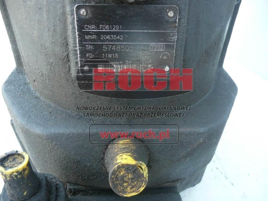 Rexroth F061291 2063542 엔진