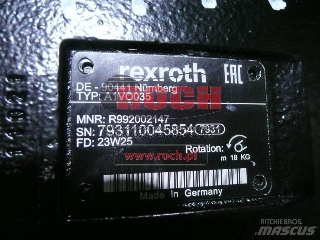 Rexroth L A1VO035 유압식 기계