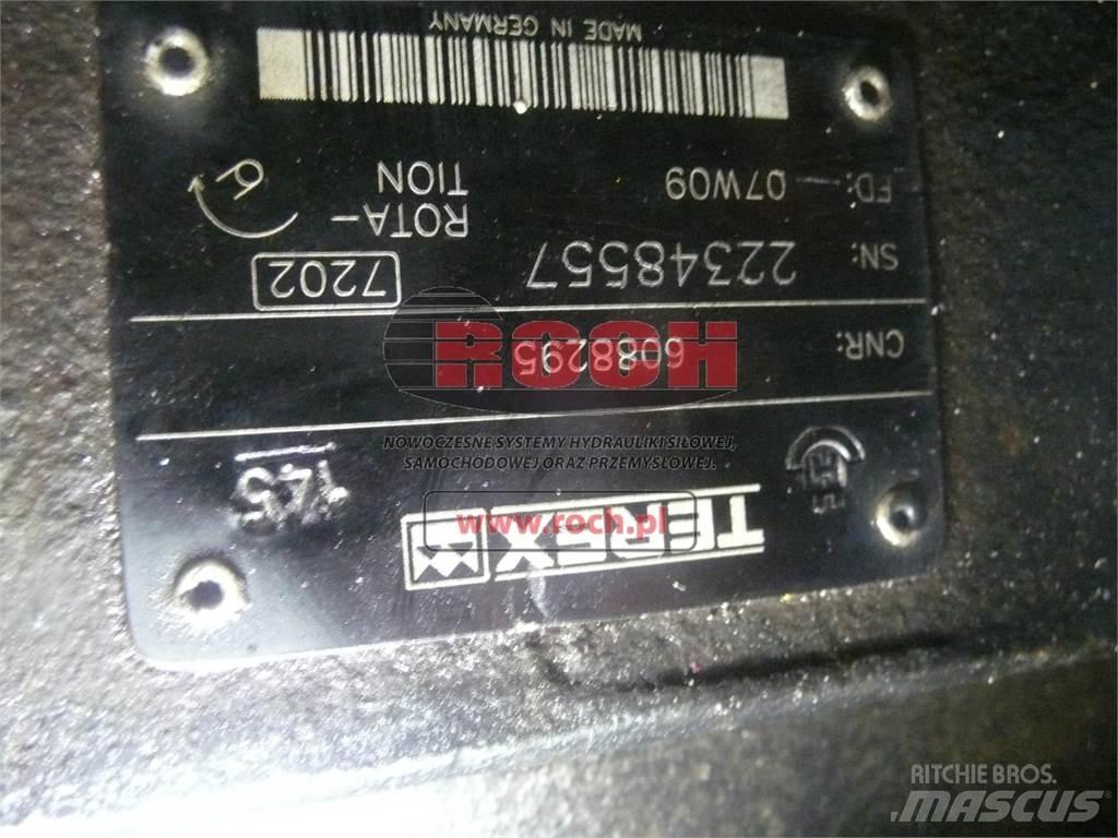 Terex 6088295 + 0510625072 유압식 기계
