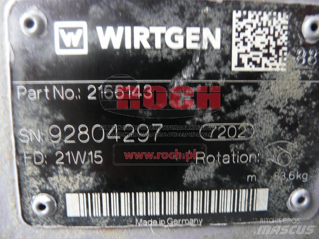 Wirtgen 2166143 유압식 기계
