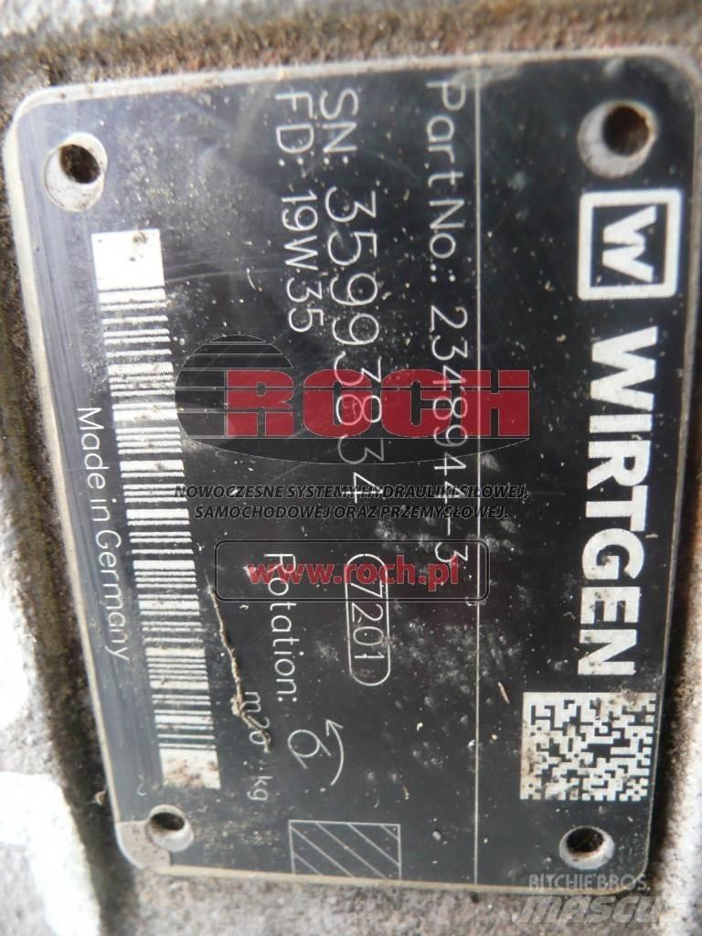 Wirtgen 2348944-3 유압식 기계