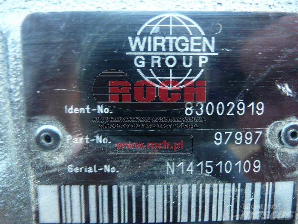 Wirtgen 83002919 97997 유압식 기계