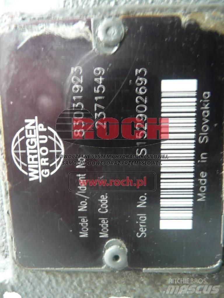 Wirtgen 83031923 2371549 유압식 기계