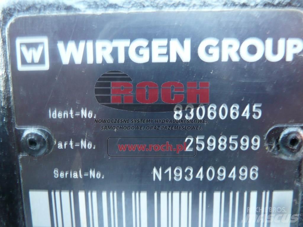 Wirtgen 83060645 2598599 유압식 기계