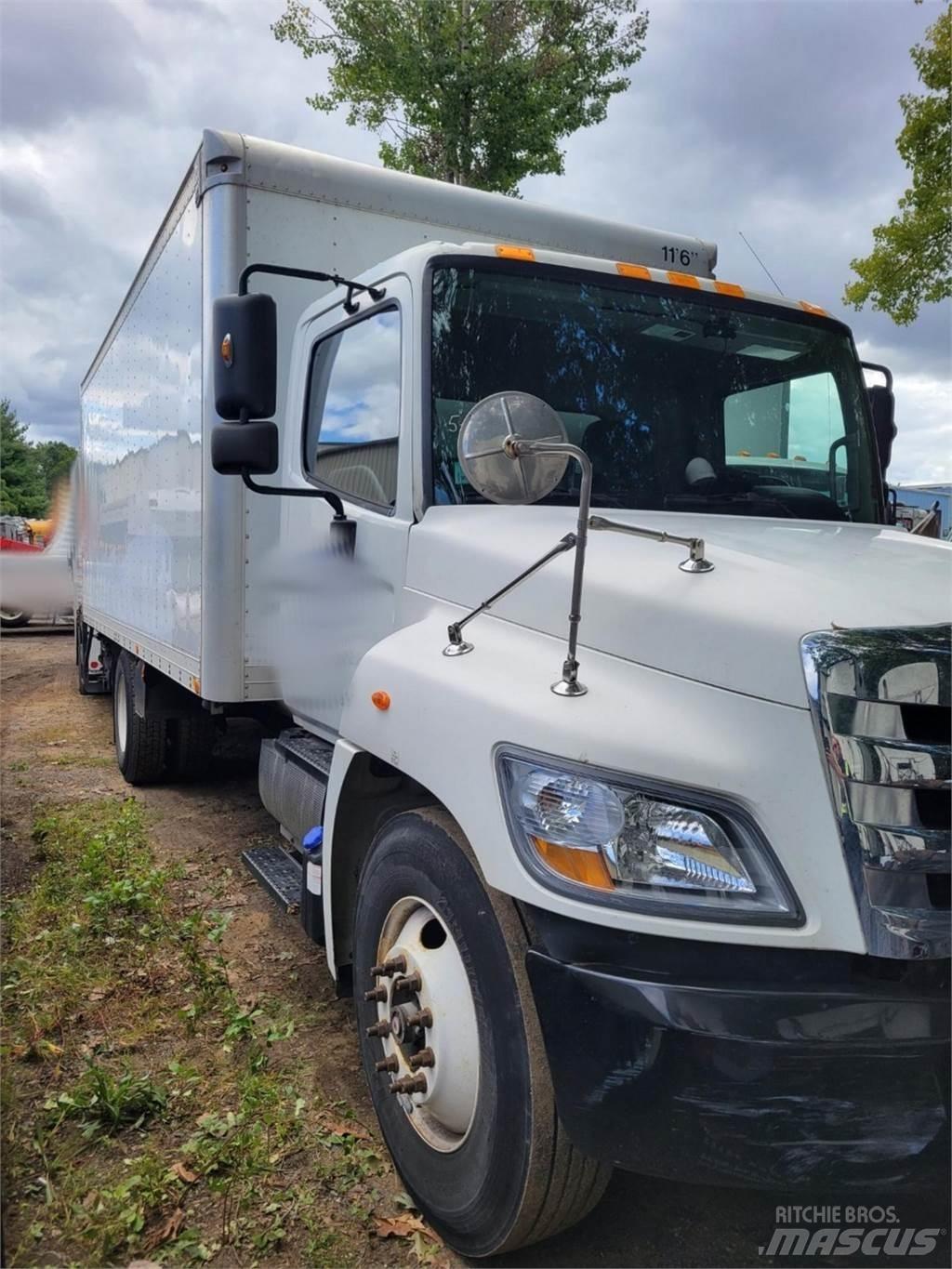 Hino 268 탑차 트럭